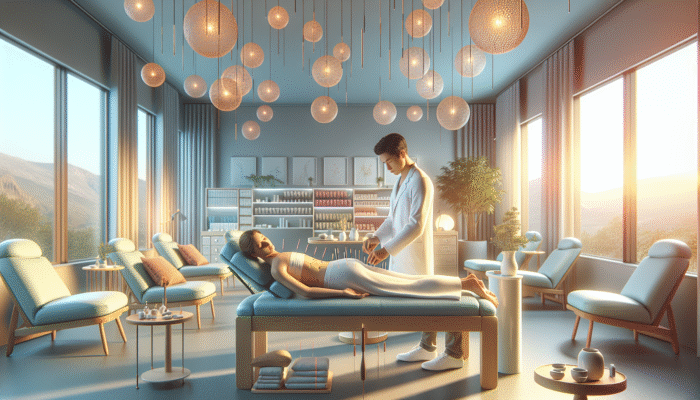 Acupuncture clinic using traditional and electroacupuncture for whiplash treatment, focusing on pain relief and recovery.